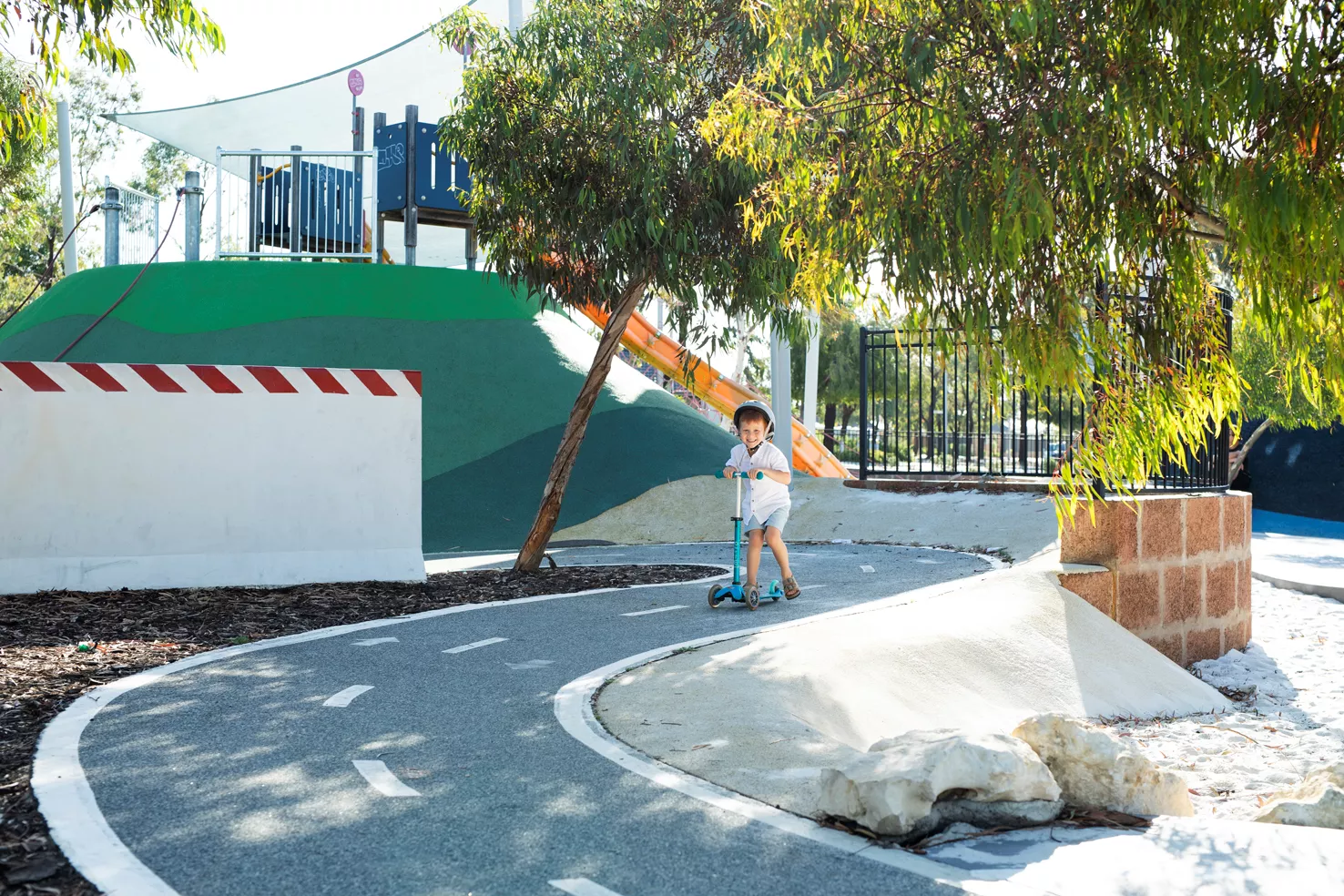 Banksia Grove Parks and Playground Pit Stop Park Race Track